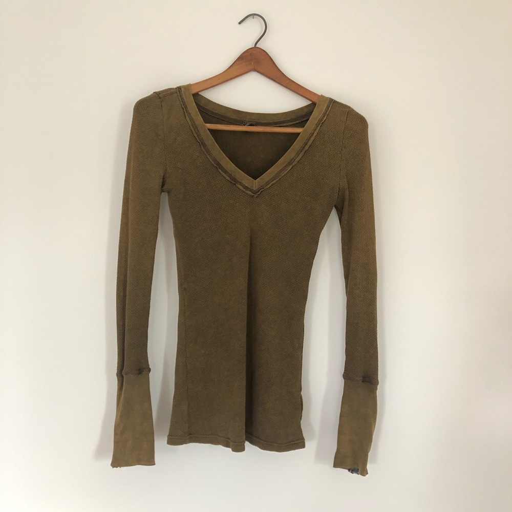 Free People V-neck Thermal